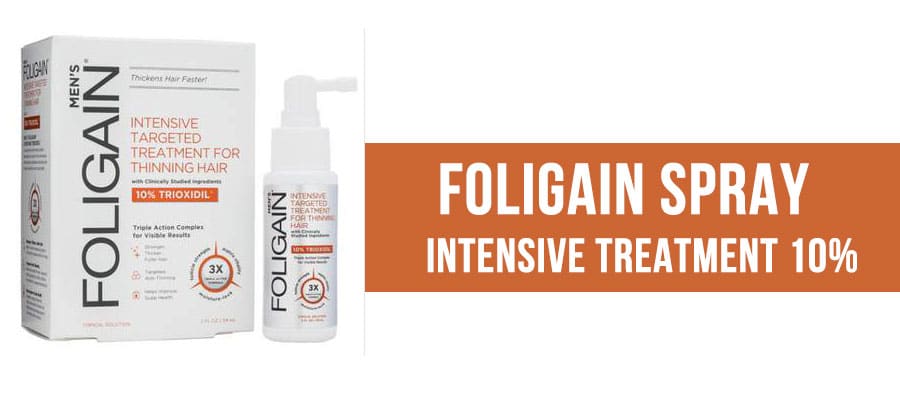 Foligain Spray 10% Trioxidil: Recensione Completa